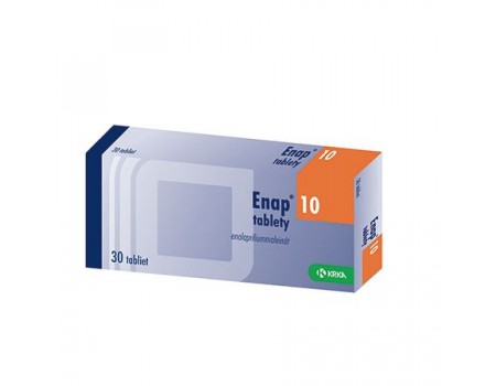 Enap 10 mg. 30 tablets
